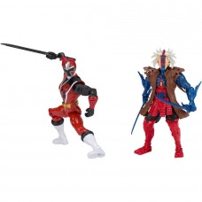 Power Rangers - Ninja Steel Red Ranger vs Ripcon   556315717